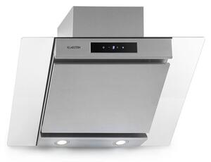 Klarstein Balzac 80, kuhinjska napa, slobodan prostor za glavu, 80 cm, 190 W, 610 m³/h, nehrđajući čelik/staklo