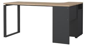 Radni stol s pločom stola u dekoru hrasta 100x150 cm Sign – Tvilum