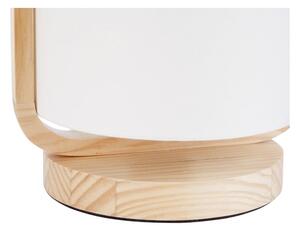 Krem stolna lampa Leitmotiv Snap, visina 21,5 cm