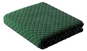Zeleni prošiveni prekrivač za bračni krevet 170x210 cm Posh Velvet - Yellow Tipi