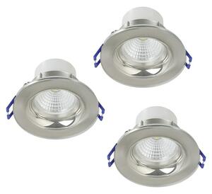 Eglo Set okruglih ugradbenih LED svjetiljki Salabate (18 W, Neutralno bijelo)