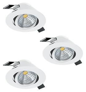 Eglo Ugradbena LED svjetiljka (Topla bijela, Promjer: 8,8 cm, 3 Kom.)