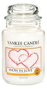 Mirisna svijeća vrijeme gorenja 110 h Snow in Love – Yankee Candle