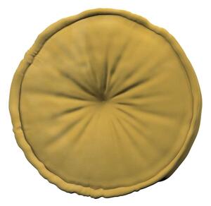 Žuti jastuk za sjedenje Posh Velvet - Yellow Tipi