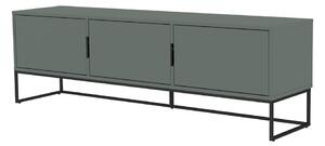 Sivo-zeleni TV stol 177x57 cm Lipp - Tenzo