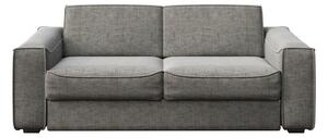 Sivi kauč na razvlačenje MESONICA Munro, 224 cm