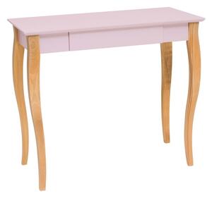 Ružičasti radni stol Ragaba Lillo, dužina 85 cm