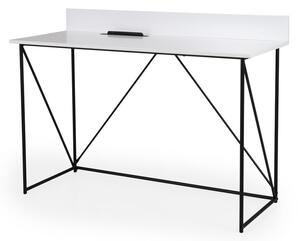 Bijeli radni stol Tenzo Tell, 120 x 48 cm