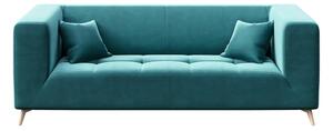 Tirkizno plava sofa MESONICA Toro, 217 cm