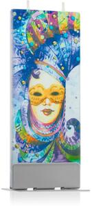 Flatyz Holiday Lady In Mask ukrasna svijeća 6x15 cm