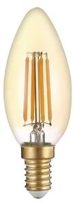 LED ŽARULJA E14 C35 4W GOLD