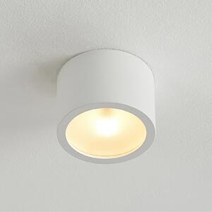 Arcchio Downlight Nieva, G9, bijela, okrugla, Ø 10 cm, metal, prigušiva, Bijela, Područje hodnika, Aluminij