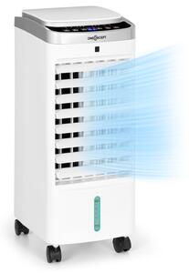 OneConcept Freshboxx Pro, rashlađivač zraka, 3 u 1, 65 W, 966 m³ / h, 3 stupnja protoka zraka, bijeli