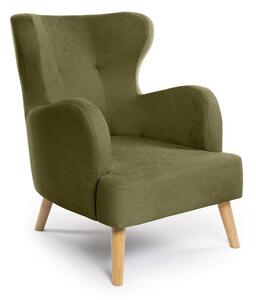 Zelena wing fotelja Noemye – Bonami Selection