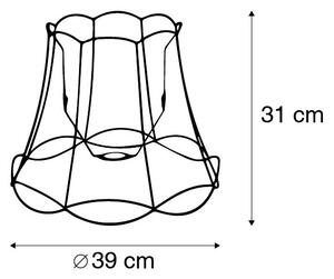 Metalna abažur crna 40/31 - Granny Frame