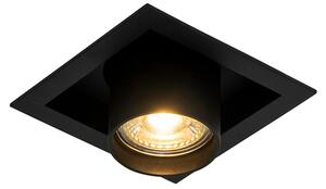 Moderni ugradbeni reflektor crni podesiv - Roof