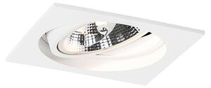 Set od 6 Moderno ugradbeno spotno bijelo podesivo - Chuck 111