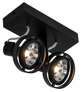 Moderno reflektorsko svjetlo crno 2-svjetla - Master 70