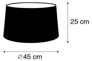 Sjenilo za lampu od lana smeđe boje 45/25