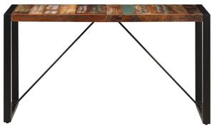 VidaXL Blagovaonski stol od masivnog obnovljenog drva 140 x 70 x 75 cm