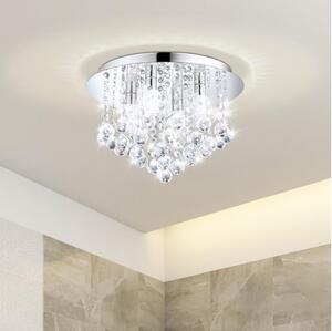 Eglo 79516-LED Stropna svjetiljka za kupaonicu MONTEPRANDONE 8xG9/3W/230V IP44 krom