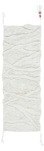 Bijela periva/ručno rađena vunena staza 70x200 cm Enkang Ivory – Lorena Canals