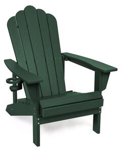 Zelena plastična vrtna fotelja Adirondack – Bonami Selection