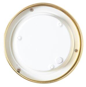 Moderna stropna svjetiljka zlatna 18 cm IP44 - Yuma