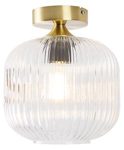 Stropna svjetiljka u stilu art deco od mesinga - Karel