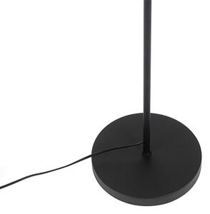 Industrijska podna lampa crna sa zlatom 160 cm - Magnax
