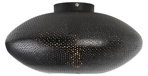Orijentalna stropna svjetiljka crna i zlatna 40 cm - Radiance