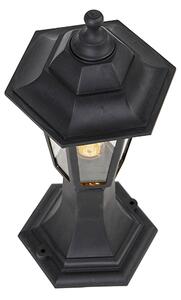 Klasična vanjska podna lampa crna 42,2 cm IP44 - New Haven