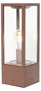 Industrijska vanjska podna lampa hrđavo smeđa 40 cm IP44 - Charlois