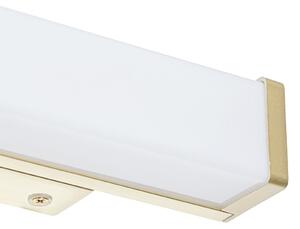 Zidna svjetiljka za kupaonicu mesingana 32 cm uključujući LED IP44 - Cascada