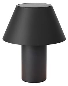 Markslöjd LED solarna stolna lampa Vivo, crna, IP44, visina 30 cm, dim., prigušiva, Crno, Metal