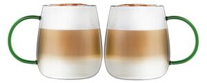 Šalice u setu 2 kom za cappuccino 400 ml Bolla – Vialli Design