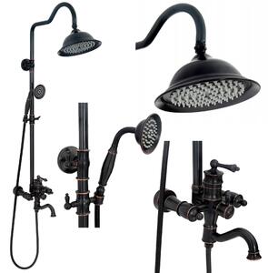 Tuš set s izljevom Rea Vintage black