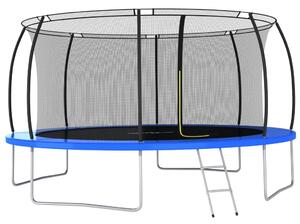 VidaXL Set trampolina okrugli 460 x 80 cm 150 kg