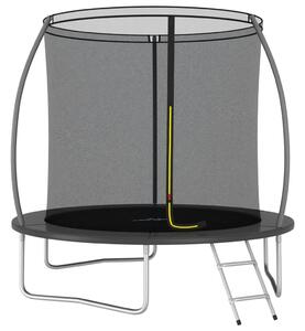 VidaXL Set trampolina okrugli 244 x 55 cm 100 kg