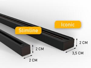 Moderni sustav rasvjete sa šest visećih svjetiljki brončane boje 1-fazni - Slimline Keno