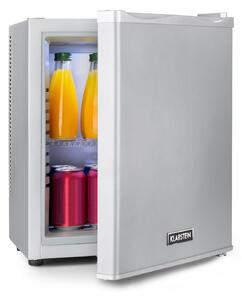 Klarstein Happy Hour 23, minibar, 23 L, 5 - 15 ° C, energetska klasa G, tihi rad, 23 dB, LED svjetlo, srebrni