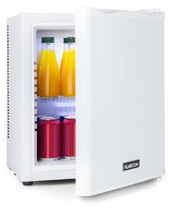 Klarstein Happy Hour 23, minibar, 23 L, 5 - 15 ° C, energetska klasa G, tihi rad, 23 dB, LED svjetlo, bijeli