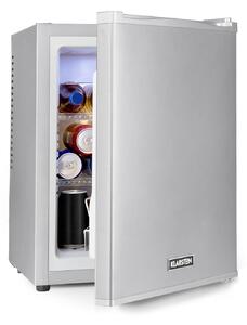 Klarstein Happy Hour 33, minibar, 33 L, 5 - 15 ° C, energetska klasa G, tihi rad, 25 dB, LED svjetlo, srebrni