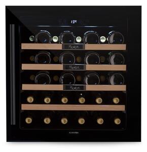 Klarstein Vinsider 36 Built-In Uno, ugradbeni ormarić za vino, 36 boca, 92 litre, nehrđajući čelik