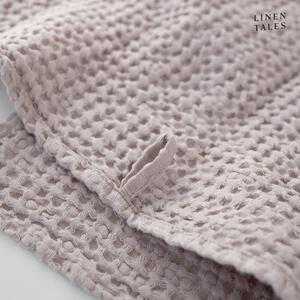 Svijetlo ružičasti ručnik za kupanje 100x140 cm Honeycomb - Linen Tales