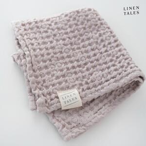 Svijetlo ružičasti ručnik za kupanje 100x140 cm Honeycomb - Linen Tales