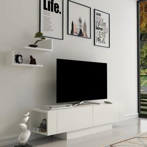 Bijeli TV set 150x42 cm Matera – Zena Home