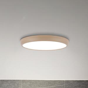 Briloner Navaro LED stropna svjetiljka, bež/bijela, Ø 38 cm, 4.000 K, Bež, Područje hodnika, Metal