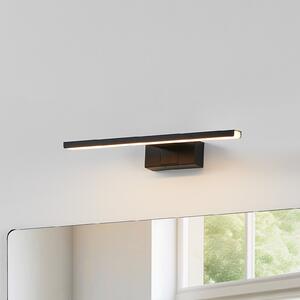 EGLO Conettilla LED zidna svjetiljka, crna, širina 40 cm, IP44, CCT, Crno, kupaonica, Metal