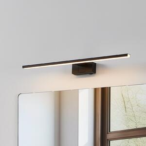 EGLO Conettilla LED zidna svjetiljka, crna, širina 60 cm, IP44, CCT, Crno, kupaonica, Metal